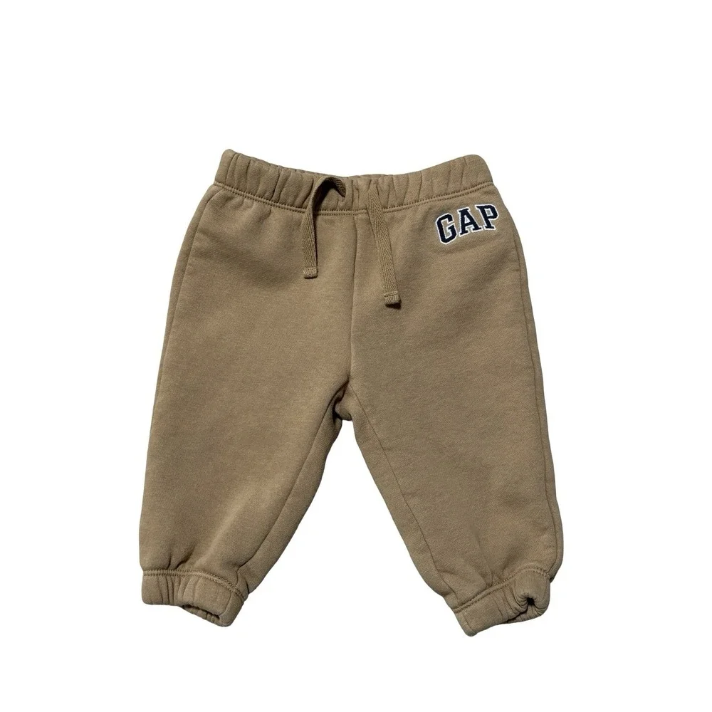 Baby GAP Sweatpants Beige Size 6-12 Months Baby 16 x 7.5‎